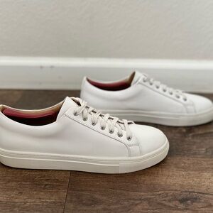 Thursday Boot Company Premier Low Top Sneakers White Leather Lace Up MENS 10.5